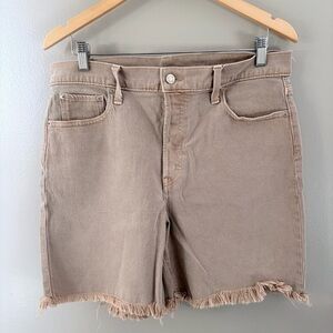 Gap tan denim shorts